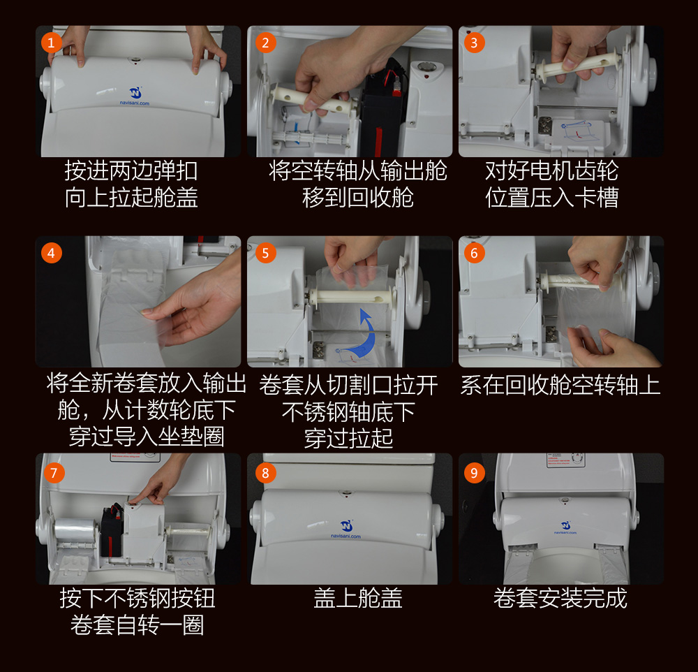 一次性卷套安裝更換