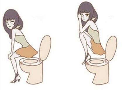 蹲踩馬桶